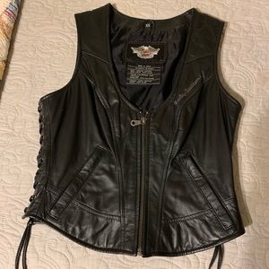 Harley Davidson Leather Vest